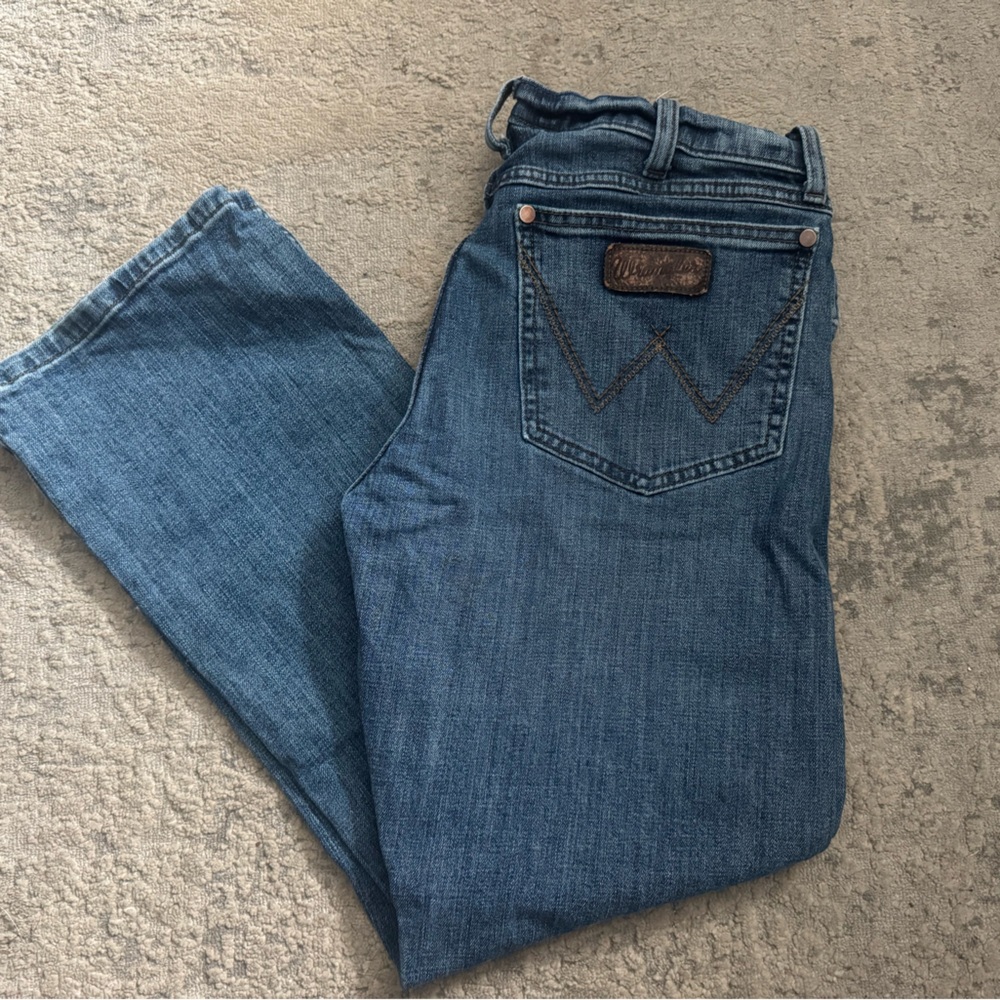 Mens slim boot retro wranglers